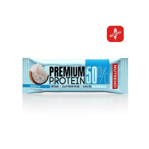 Nutrend Premium 50% Protein bar 50 g kokos