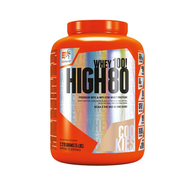 AKCE Extrifit High Whey 80 2270 g cookies cream