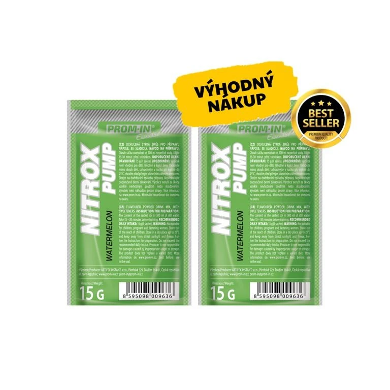 Special Offer 1+1 FREE Prom-In Essential Nitrox Pump Extreme 15 g