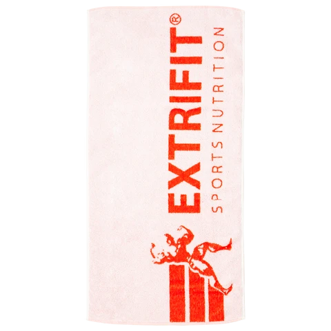 Extrifit Ručník bílo-oranžový