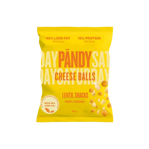 Pandy Lentil Chips Balls 50 g cheese