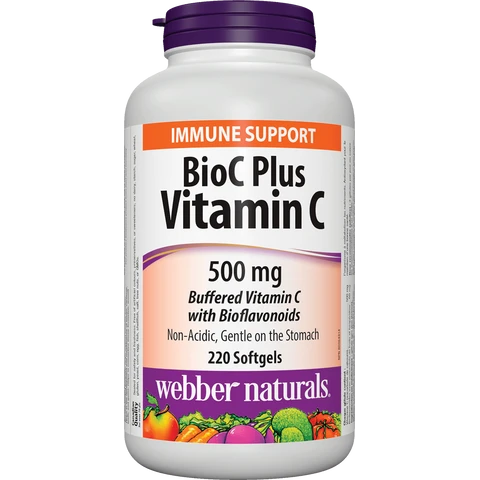 Webber Naturals BioC Plus Vitamín C 500 mg 220 tob