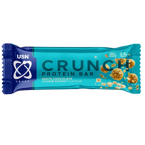 USN Trust Crunch 60 g white chocolate with biscuit