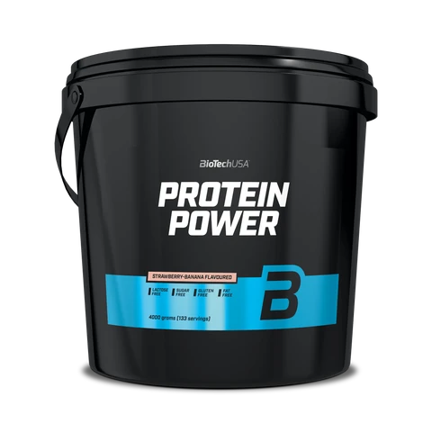 BioTech Protein Power 4000 g strawberry banana