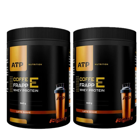 Special Offer 1+1 ATP Nutrition Coffee Frappe Whey Protein 360 g latte shake