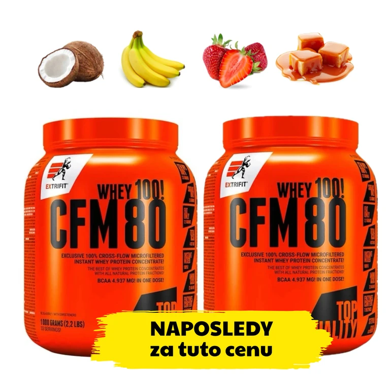 Special Offer 1+1 Extrifit CFM Instant Whey 80 1000 g
