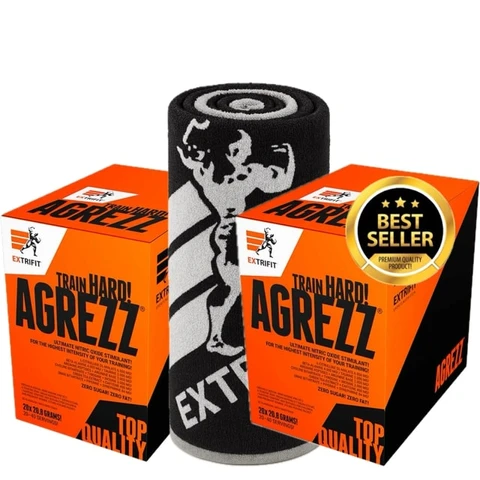 AKCE 1+1 Extrifit Agrezz 20 x 20,8 g + ZDARMA Ručník