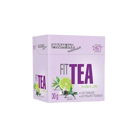 Prom-In Fit Tea 20 x 1,5 g pu-erh limetka spalovač tuků