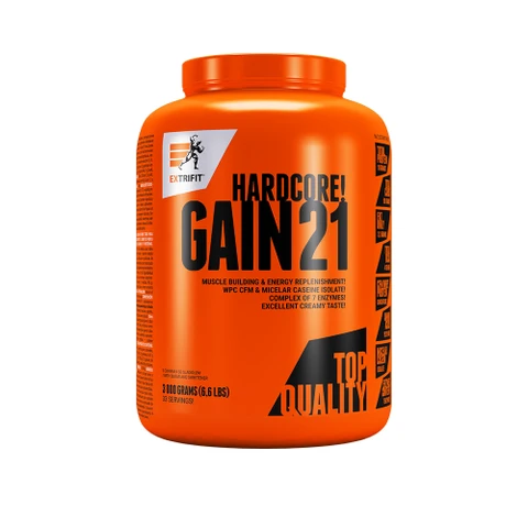Extrifit Hardcore Gain 21 3000 g vanilla