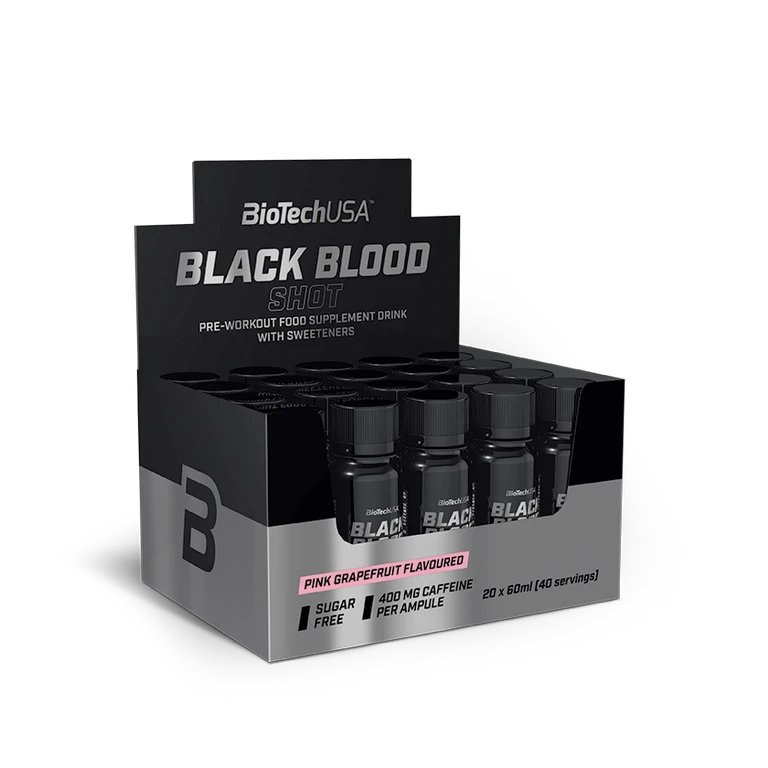 BioTech Black Blood Shot 20 x 60 ml