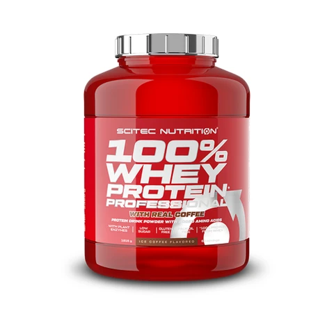 Scitec Nutrition 100% WP Professional 1816 g ice coffee with real coffee