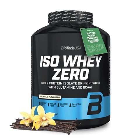 BioTech Iso Whey Zero 2270 g vanilla