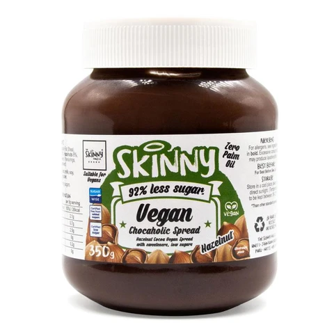 Skinny Vegan Chocaholic Spread 350 g hazelnut