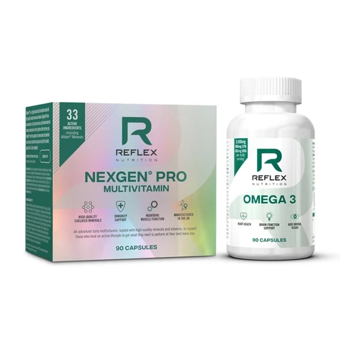 Reflex Nexgen Pro 90 cps + Omega 3 90 cps FREE