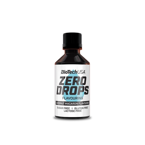 BioTech Zero Drops 50 ml coconut macaron