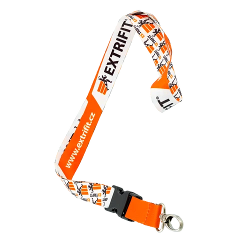 Extrifit Key ring orange/white