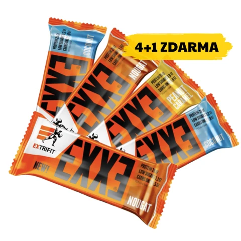 AKCE 4+1 ZDARMA Extrifit Exxe Iso Protein Bar 31% 65 g