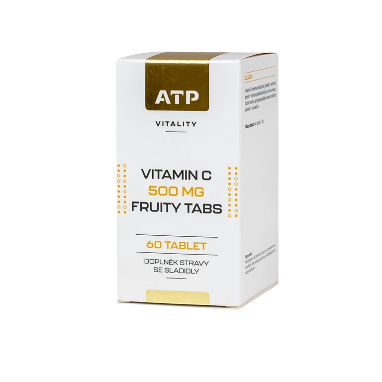 ATP Vitality Vitamin C 500 mg Fruity Tabs 60 tbl