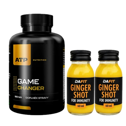 Special Offer ATP Nutrition Game Changer 180 tob + FREE 2x Ginger Shot For Immunity 60 ml