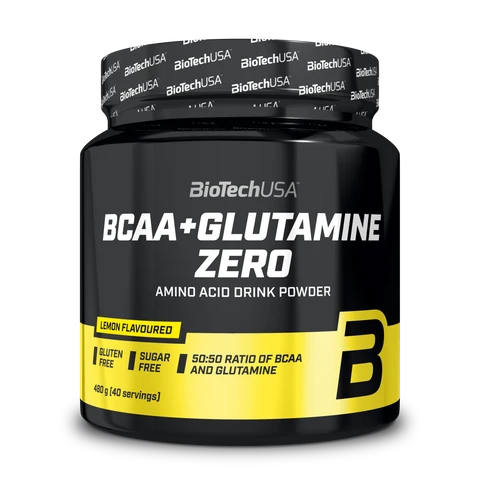 BioTech BCAA + Glutamine Zero 480 g lemon