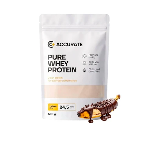 Accurate+ Pure Whey 500 g chocolate with banana