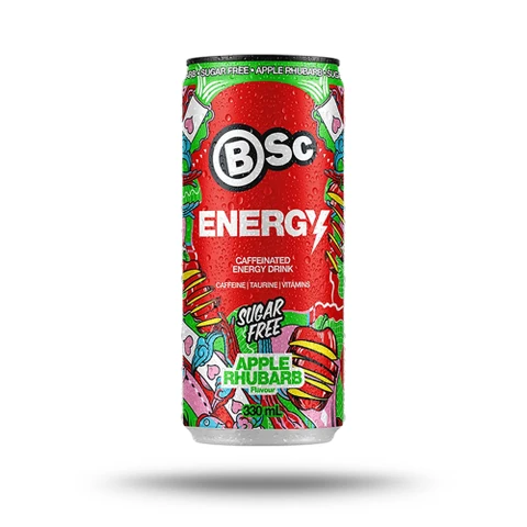 BSC Energy Drink 330 ml apple rhubard