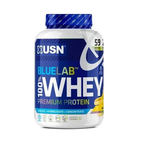 USN BlueLab 100% Whey Protein Premium 2000 g banán