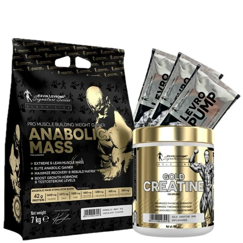 Special Offer Kevin Levrone Levrone Mass 7000 g + Gold Creatine 300 g + FREE 3x sample