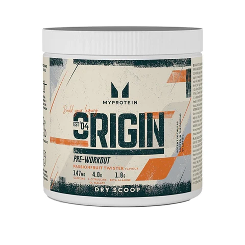 MyProtein Origin Pre-Workout Dry Scoop 288 g passionfruit twister