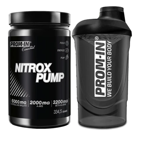 AKCE Prom-in Nitrox Pump 334,5 g + ZDARMA Šejkr 600 ml