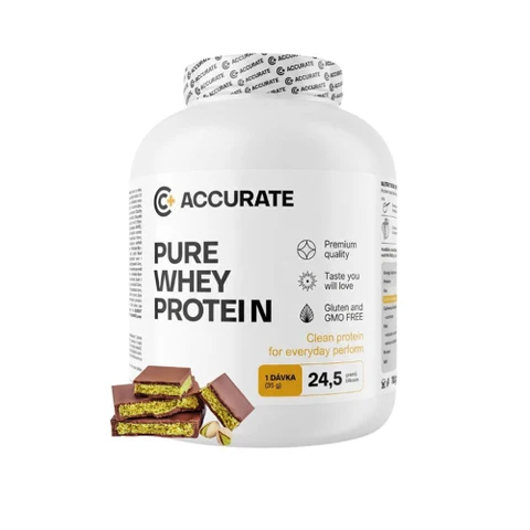 Accurate+ Pure Whey 2000 g dubai chocolate