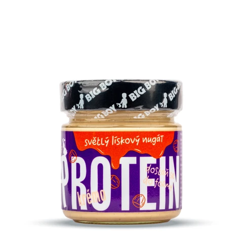 Big Boy Protein Krémo 220 g světlý lískový nugát