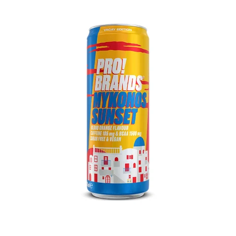 ProBrands BCAA Drink 330 ml mykonos sunset