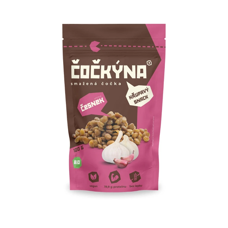Čočkýna Smažená Čočka Bio 100 g SLANÁ