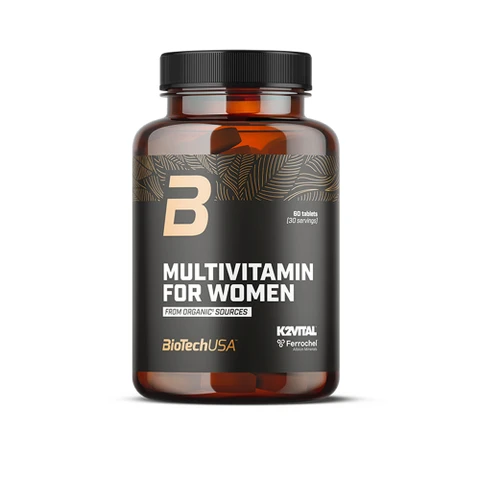 BioTech Multivitamin For Women Organic Sources 60 cps