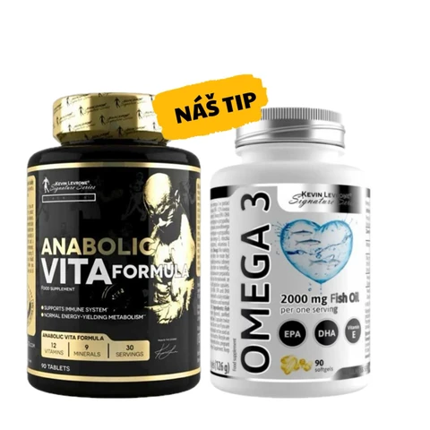 Special Offer Kevin Levrone VITA Formula 90 tbl + FREE Omega 3