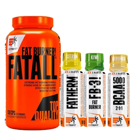 Special Offer Extrifit Fatall Fat Burner 130 cps + FREE 3x sample