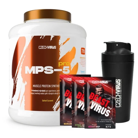 AKCE Czech Virus MPS-5 Pro 2250 g + ZDARMA Šejkr 750 ml + 3x vzorek