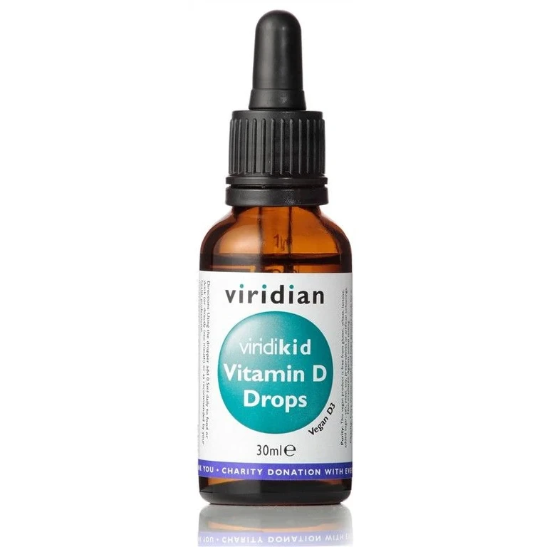 Viridian Viridikid Vitamin D Drops 30 ml