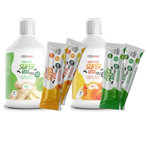 AKCE 1+1 Czech Virus SuperVita Pro V2.0 500 ml + ZDARMA 4x vzorek