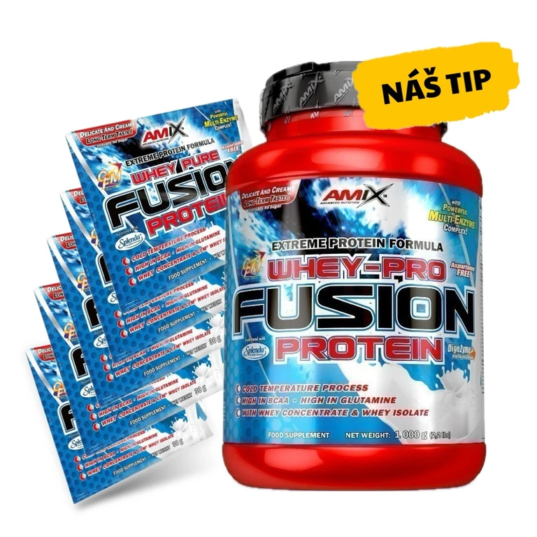 Special Offer Amix Whey-Pro FUSION 1000 g + FREE 5x sample