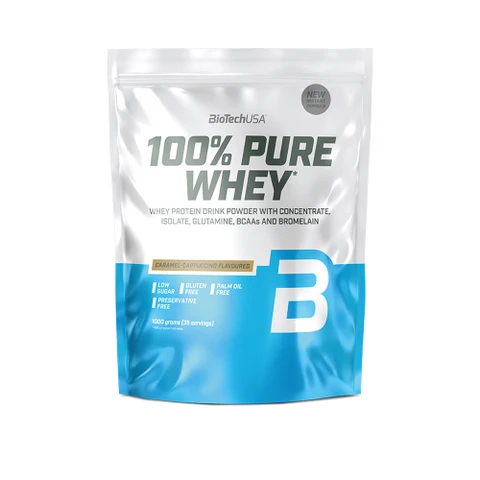 BioTech 100% Pure Whey 1000 g caramel-capuchino