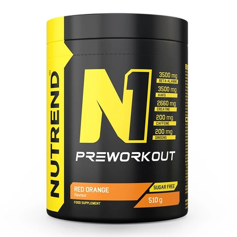 Nutrend N1 Pre - Workout 510 g red orange