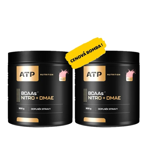 AKCE 1+1 ZDARMA ATP Nutrition BCAAs Nitro + DMAE 300 g