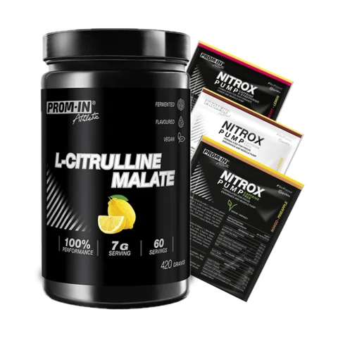 Special Offer Prom-In L-Citrulline Malate 420 g lemon + FREE 3x Nitrox sample