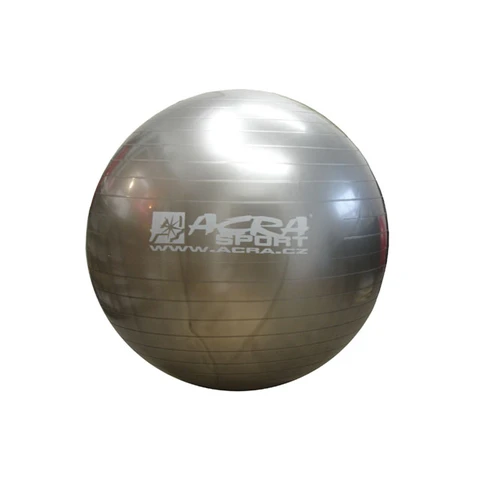 Acra Gymnastic Ball 85 cm silver
