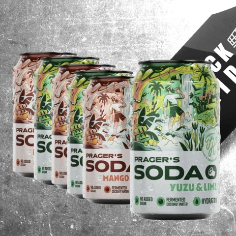 Special Offer 5+1 FREE Prager's Soda 330 ml