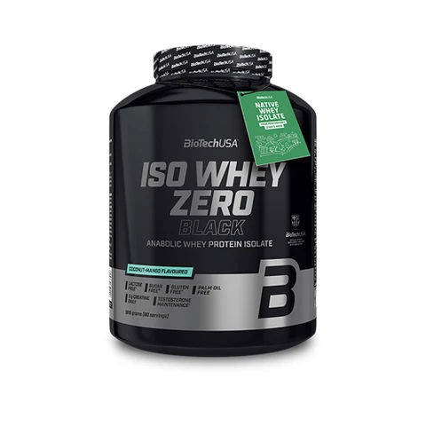 BioTech Iso Whey Zero Black 1816 g coconut-mango
