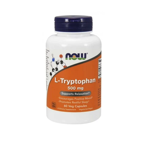 NOW Foods L-Tryptophan 500 mg 60 cps