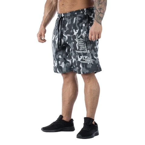 Legal Power Šortky 6444-409 camo šedá S
